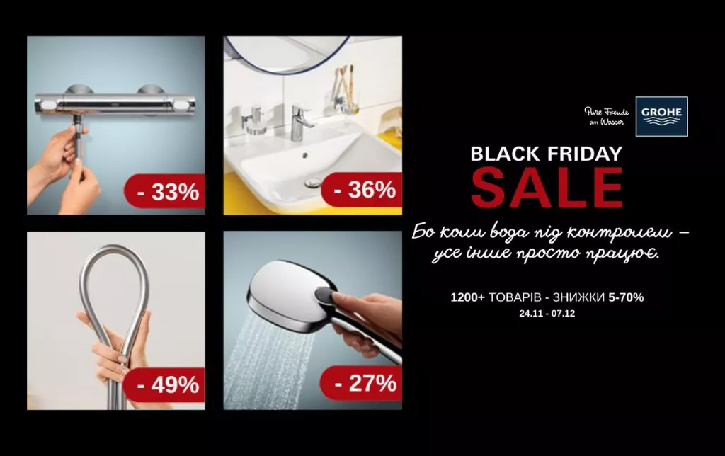 Фото - Волна выгоды от GROHE!